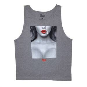 NEW POPULAR DEMAND men's match tank top in grey
